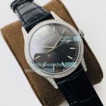 PPF Replica Patek Philippe Calatrava 5296 Black Dial Classic Watch 38mm